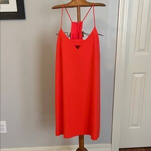 Felicity & Coco Vibrant Red Backless Dress